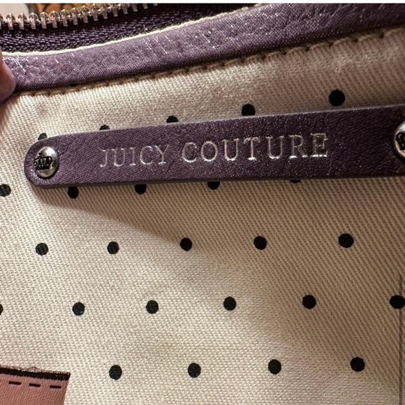 Vintage Juicy couture handbag. Purple - Picture 8 of 10